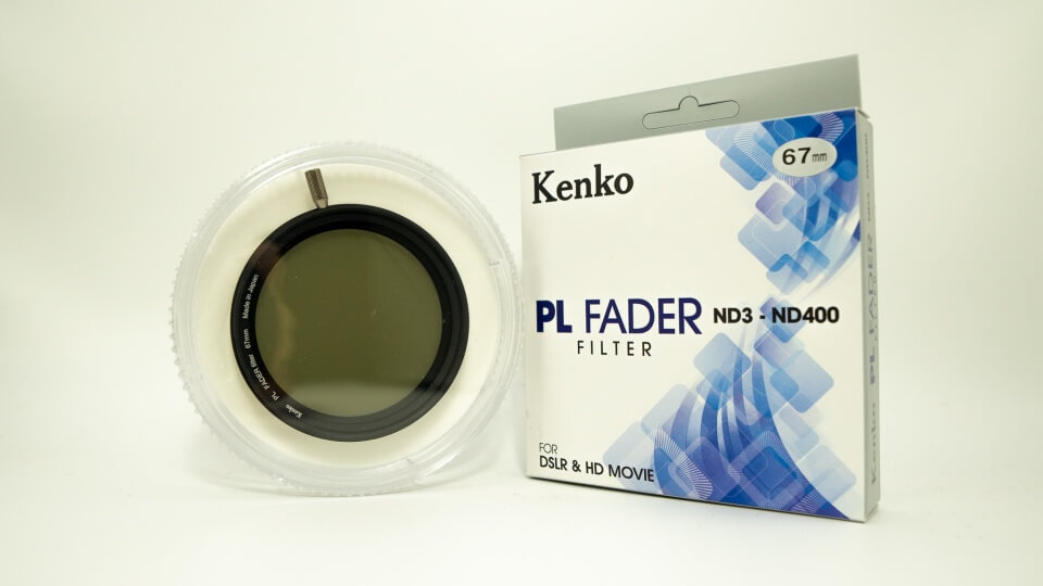 Kenko 可変NDフィルター 67mm PL FADER ND3-ND400